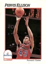 1991-92 Hoops Base Set Pervis Ellison #214 card