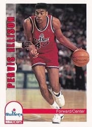 1992-93 Hoops Base Set Pervis Ellison #233 card