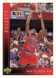 1993-94 Upper Deck Base Set Pervis Ellison #285 card