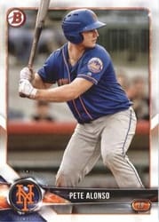 2018 Bowman Prospects Pete Alonso #BP137 card