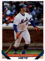2019 Topps Archives Base Set Pete Alonso #222 card