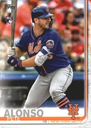 2019 Topps Base Set Pete Alonso #475 card