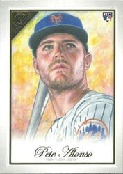 2019 Topps Gallery Base Set Pete Alonso #24 card