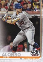 2019 Topps Update Base Set Pete Alonso #US47 card