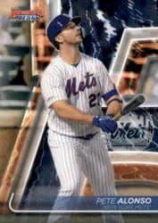 2020 Bowman's Best Base Set Pete Alonso #23 card