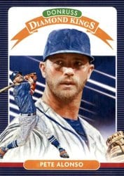 2020 Donruss Base Set Pete Alonso #7 card