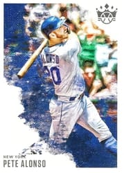 2020 Panini Diamond Kings Base Set Pete Alonso #74 card