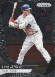 2020 Panini Prizm Base Set Pete Alonso #66 card