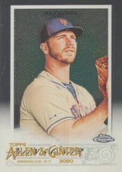 2020 Topps Allen & Ginter Chrome Base Set Pete Alonso #34 card