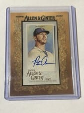 2020 Topps Allen & Ginter Mini Autographs Pete Alonso #MA-PA card