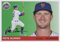 2020 Topps Archives Base Set Pete Alonso #19 card