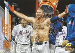 2020 Topps Base Set Pete Alonso #350b card