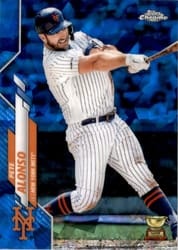 2020 Topps Chrome Sapphire Edition Base Set Pete Alonso #350 card