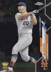 2020 Topps Chrome Update Base Set Pete Alonso #U-86 card