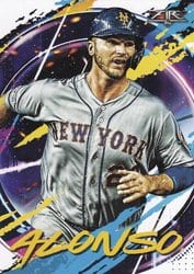 2020 Topps Fire Base Set Pete Alonso #8 card
