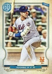 2020 Topps Gypsy Queen Base Set Pete Alonso #65 card