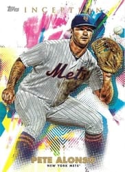 2020 Topps Inception Base Set Pete Alonso #64 card