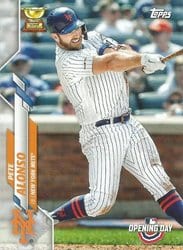 2020 Topps Opening Day Base Set Pete Alonso #157 card