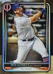 2020 Topps Tribute Base Set Pete Alonso #16 card