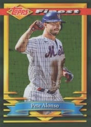 2021 Finest Flashbacks Base Set Pete Alonso #56 card