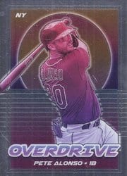 2021 Panini Chronicles Overdrive Pete Alonso #22 card