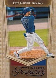 2021 Panini Chronicles Timeless Treasures Pete Alonso #10 card