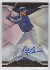 2021 Panini Chronicles Titanium Autographs Pete Alonso #3 card