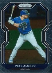 2021 Panini Prizm Base Set Pete Alonso #171 card