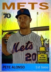 2021 Topps All-Star Rookie Cup Base Set Pete Alonso #55 card