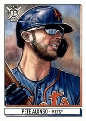 2021 Topps Big League Art of the Game Pete Alonso #ATG-PA card