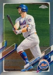 2021 Topps Chrome Base Set Pete Alonso #11 card