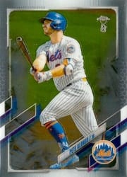 2021 Topps Chrome Ben Baller Edition Base Set Pete Alonso #11 card