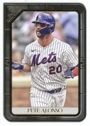 2021 Topps Gallery Base Set Pete Alonso #171 card
