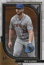 2021 Topps Museum Collection Base Set Pete Alonso #45 card
