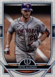 2021 Topps Tribute Base Set Pete Alonso #79 card