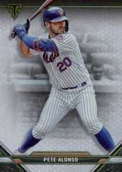 2021 Topps Triple Threads Base Set Pete Alonso #73 card
