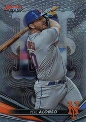 2022 Bowman's Best Base Set Pete Alonso #57 card