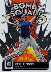 2022 Donruss Optic Bomb Squad Pete Alonso #BS-7 card