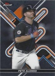2022 Finest Base Set Pete Alonso #72 card