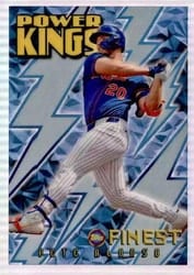 2022 Finest Flashbacks Power Kings Pete Alonso #PK-4 card