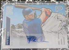 2022 Panini Capstone Peak Autographs Pete Alonso #PA-PA card