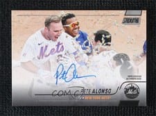 2022 Stadium Club Autographs Pete Alonso #SCBA-PA card
