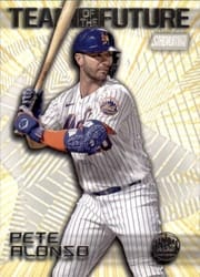 2022 Stadium Club Team of the Future Pete Alonso #TOF-4 card