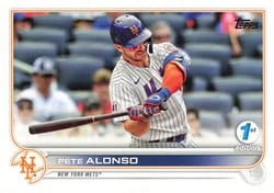 2022 Topps 1st Edition Base Set Pete Alonso #315 card