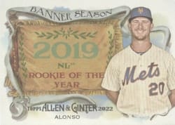 2022 Topps Allen & Ginter Banner Season Pete Alonso #BS-49 card