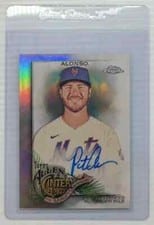 2022 Topps Allen & Ginter Chrome Autographs Pete Alonso #AGA-PA card