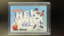 2022 Topps Archives Postcards Autographs Pete Alonso #TPC-PA card