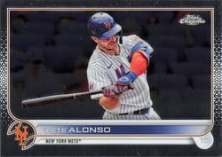 2022 Topps Chrome Base Set Pete Alonso #209 card
