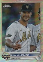 2022 Topps Chrome Update 2022 All-Star Game Pete Alonso #ASGC-30 card
