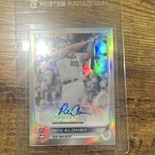 2022 Topps Chrome Update 2022 All-Star Game Autograph Pete Alonso #ASGA-PA card